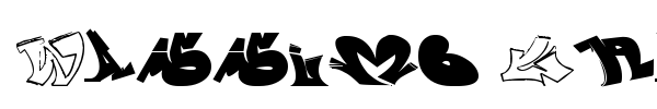 Wassimo Graffiti font preview